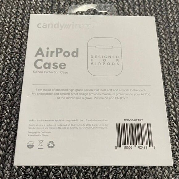 Candy iRez Red Heart AirPod Case - Brand New in Box! - Picture 2 of 2